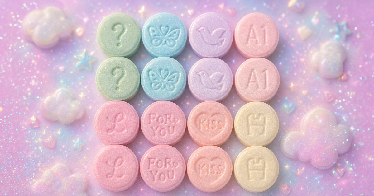 ❌️ エクスタシー: 錠剤型麻薬とMDMA